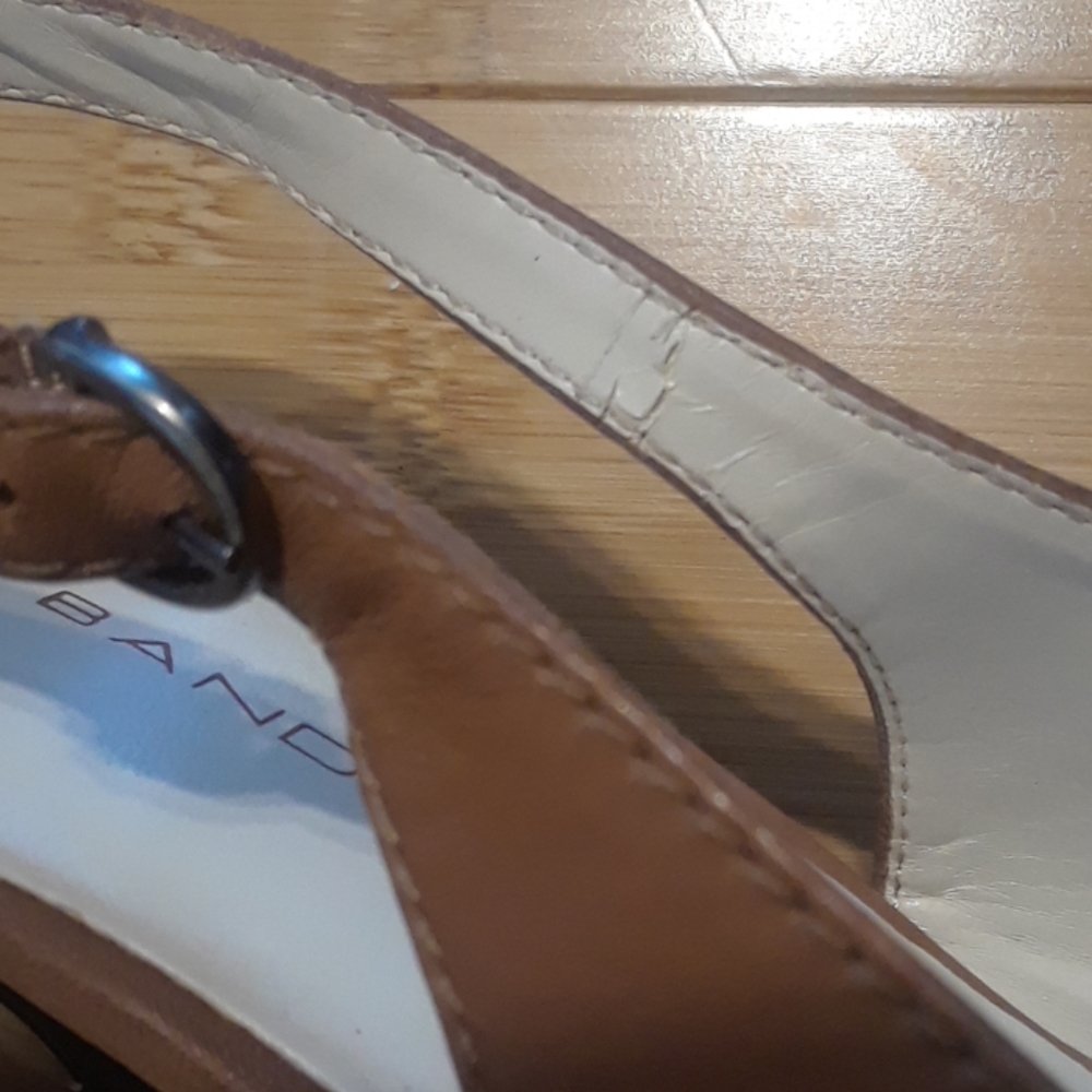 Badolino beige leather slingback - Picture 5 of 5